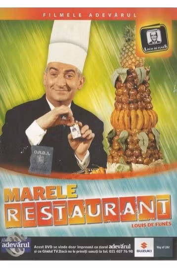 Marele Restaurant - Louis De Funes - Film DVD
