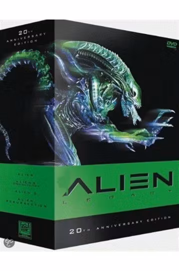 Alien Legacy - 20th Anniversary Edition - Alien (1979) + Aliens (1986) - Special Edition + Alien 3 (1992) + Alien - Resurrection (1997) + Bonus DVD - 5 DVD Boxset - Film DVD