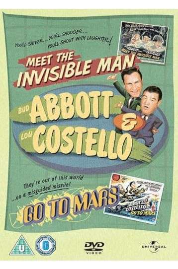 Meet The Invisible Man + Go To Mars - 2 Movie DVD Boxset - Film DVD
