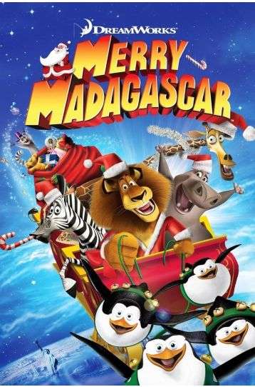 Merry Madagascar - Film DVD