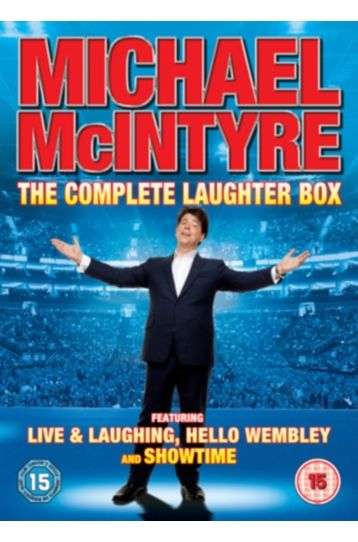 Michael McIntyre - The Complete Laughter Box - Live & Laughing (2008) + Hello Wembley (2009) + Showtime (2012) - 3 DVD Boxset - Film DVD