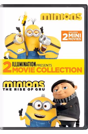 Minions + Minions - The Rise Of Gru - 2 Movie Collection - Film DVD