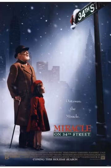 Miracle On 34th Street - Film DVD