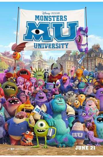 Monster University - Film DVD