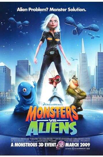Monsters Vs Aliens - Film DVD