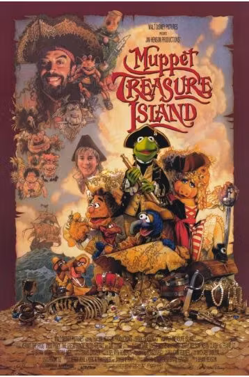 Muppet Treasure Island - Film DVD