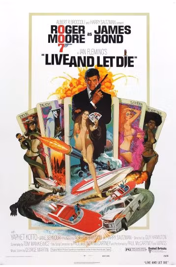 007 - Live And Let Die - Film DVD