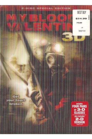 My Bloody Valentine 3D - Limited Edition + Glasses - Film DVD