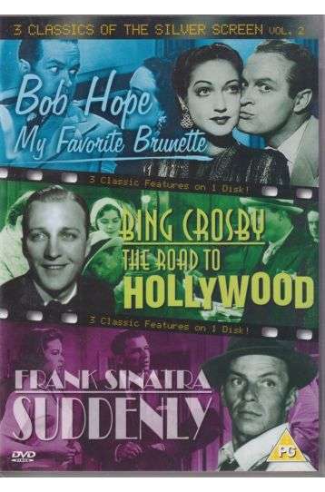 My Favorite Brunette (1947) + The Road To Hollywood (1946) + Suddenly (1954) - 3 Movies Boxset - Film DVD