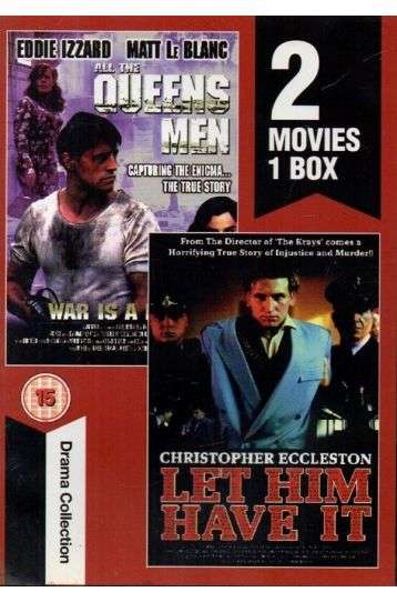 All The Queens Men + Let Him Have It - 2 Movies 1 Box - Film DVD