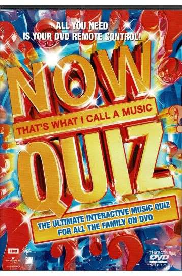Now That's What I Call A Music Quiz - Film DVD