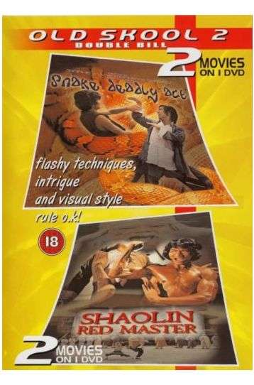 Snake Deadly Act + Shaolin Red Master - 2 Movie Boxset - Film DVD