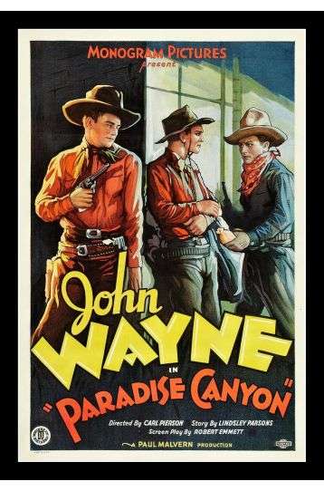 Paradise Canyon - John Wayne - Film DVD