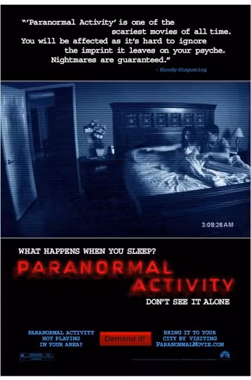 Paranormal Activity - Film DVD