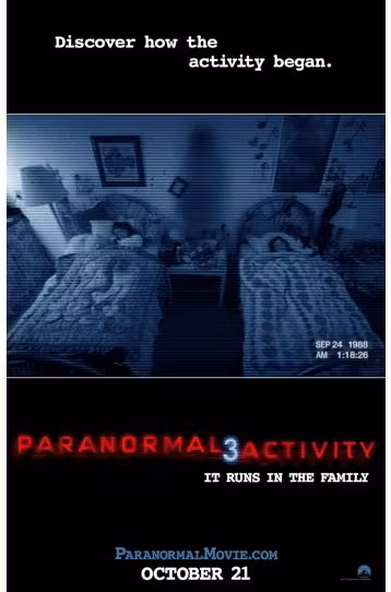 Paranormal Activity 3 - Film DVD