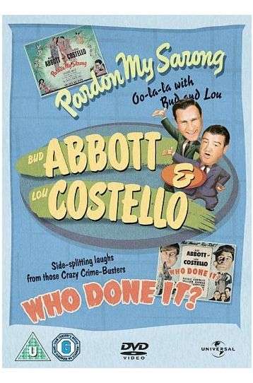 Pardon My Sarong + Who Done It? - Bud Abbott & Lou Costello - 2 Movie Boxset - Film DVD