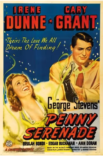 Penny Serenade - Film DVD