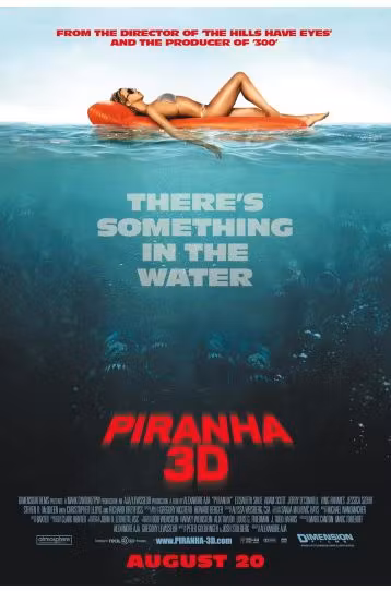 Piranha 3D - Film DVD