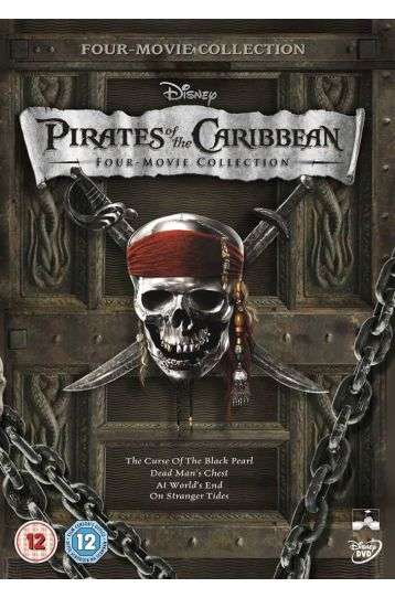 Pirates Of The Caribbean - Four Movie Collection - Film DVD