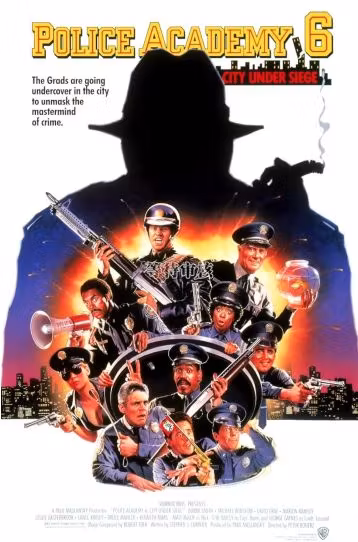 Police Academy 6 - City Under Siege - Film DVD