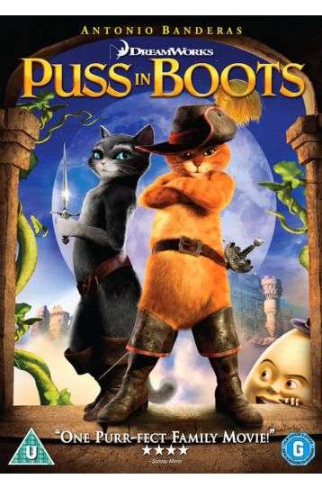 Puss In Boots - The Purr-Fect Fairytale Adventure - Film DVD