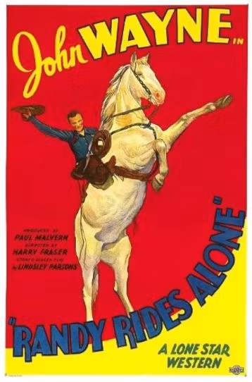 Randy Rides Alone - John Wayne - Film DVD