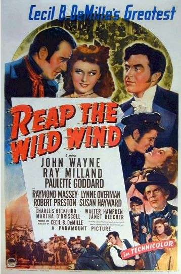 Reap The Wild Wind - Film DVD