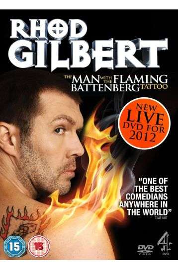 Rhod Gilbert - The Man With The Flaming Battenberg Tattoo - Film DVD