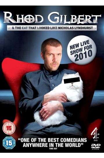 Rhod Gilbert & The Cat That Looked Like Nicholas Lyndhurst - New Live Shor For 2010 - Film DVD