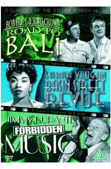 Road To Bali (1952) + Basin Street Revue (1943) + Forbidden Music (1946) - 3 Movies Boxset
