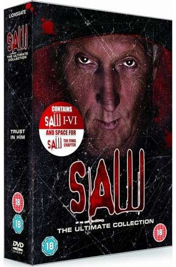 Saw - The Ultimate Collection I-VI - 6 DVD Boxset - Film DVD