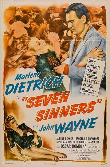 Seven Sinners - Film DVD
