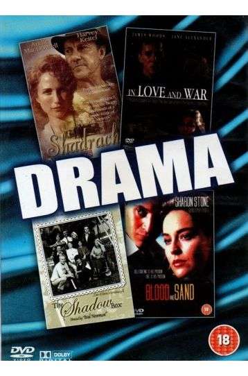 Shadrach + In Love And War + Shadow Box + Blood And Sand - 4 Drama Movie Boxset - Film DVD