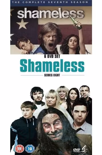 Shameless - Series 7 & 8 - 10 DVD Boxset - Film DVD