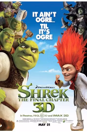 Shrek Forever After - The Final Chapter - Film DVD