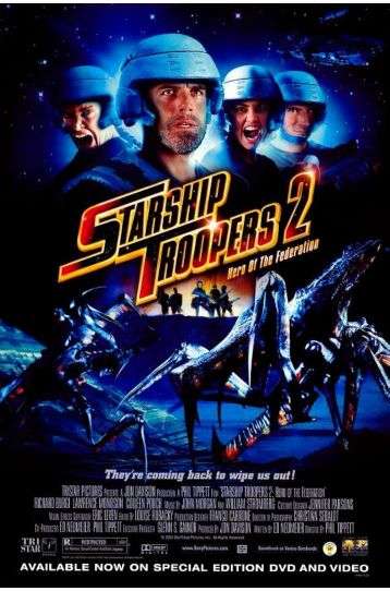Starship Troopers 2 - Hero Of The Federation - Film DVD