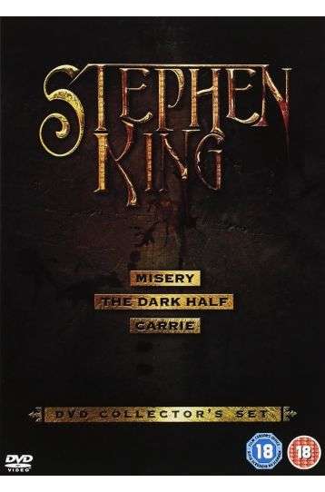 Stephen King - Misery + The Dark Half + Carrie - Collector's Set - 3 DVD Boxset - Film DVD