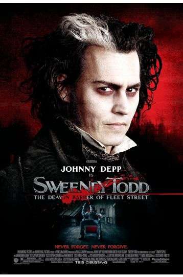Sweeney Todd - The Demon Barber Of Fleet Street - Film DVD