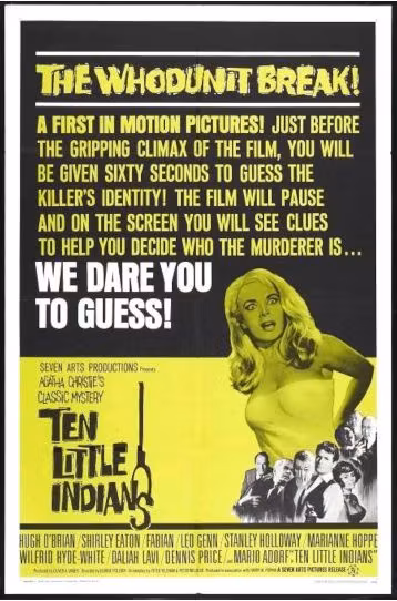 Ten Little Indians - Film DVD