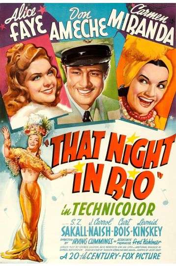 That Night In Rio - Film DVD