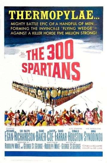 The 300 Spartans - Film DVD