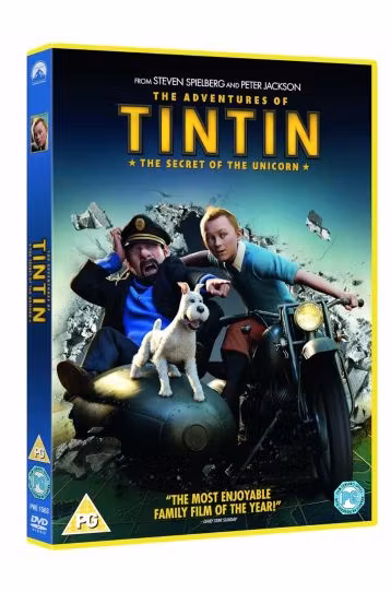 The Adventures Of TinTin - The Secret Of The Unicorn - Film DVD