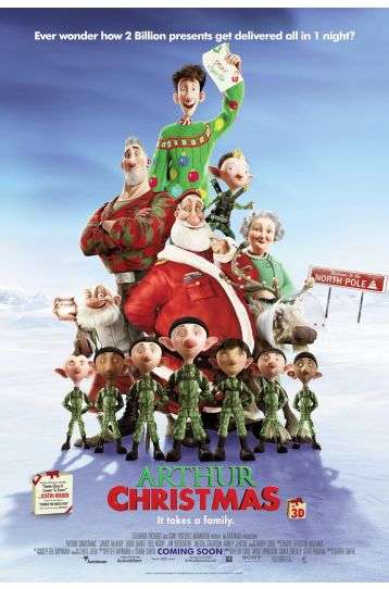 Arthur Christmas - Film DVD