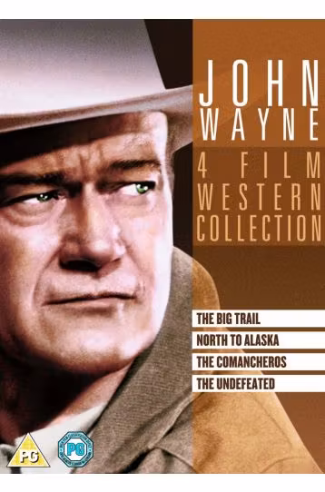 The Big Trail + North To Alaska + The Comancheros + The Undefeated - 4 DVD Boxset - Film DVD
