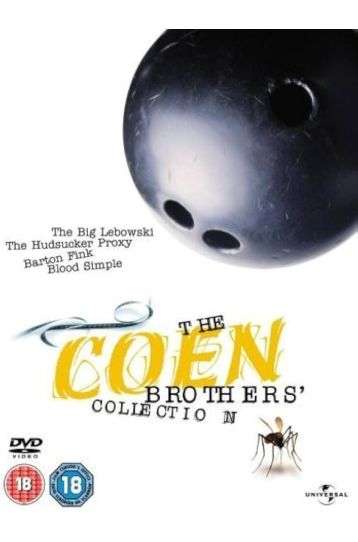 The Coen Brothers' Collection - The Big Lebowski (1998) + The Hudsucker Proxy (1994) + Barton Fink (1991) + Blood Simple (1984) - 4 Movies Boxset - Film DVD
