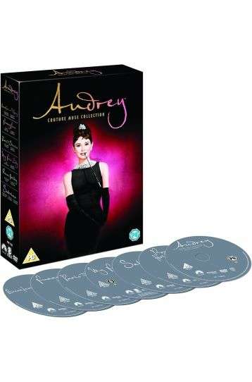 Audrey Couture Muse Collection - Breakfast At Tiffany's (1961) + Funny Face (1957) + Paris When It Sizzles (1964) + My Fair Lady (1964) + Roman Holiday (1953) + Sabrina (1954) - 6 Movies Boxset - Film DVD