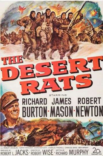The Desert Rats - Film DVD