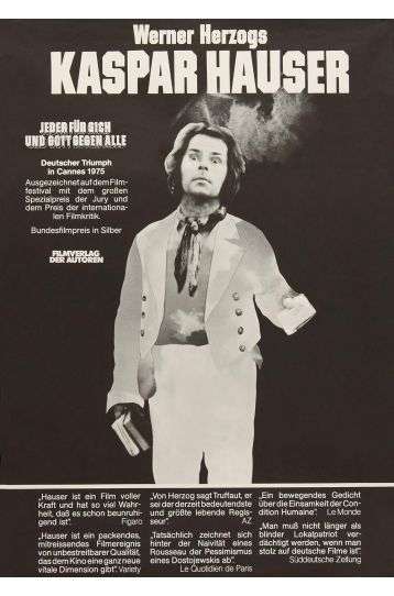 The Enigma Of Kaspar Hauser - Film DVD