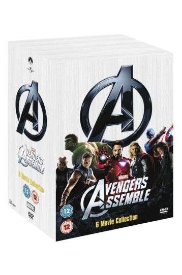 Avengers - Assemble - Iron Man 1&2 + The Incredible Hulk + Thor + Captain America + Avengers Assemble - 6 Movie - Film DVD