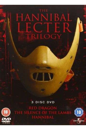 The Hannibal Lecter Trilogy - Red Dragon + The Silence Of The Lambs + Hannibal - 3 DVD Boxset - Film DVD